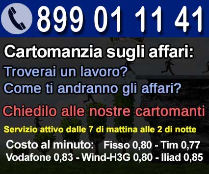 costi cartomanzia per il lavoro